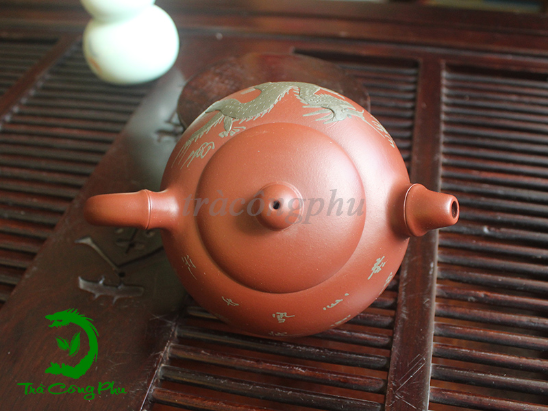 Ấm tử sa Hư biến Thanh Long ATS997